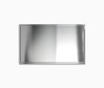 Piano da laboratorio in acciaio inox mm 900x750