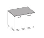 Top per armadio da 1200x520 in melaminico bianco o grigio